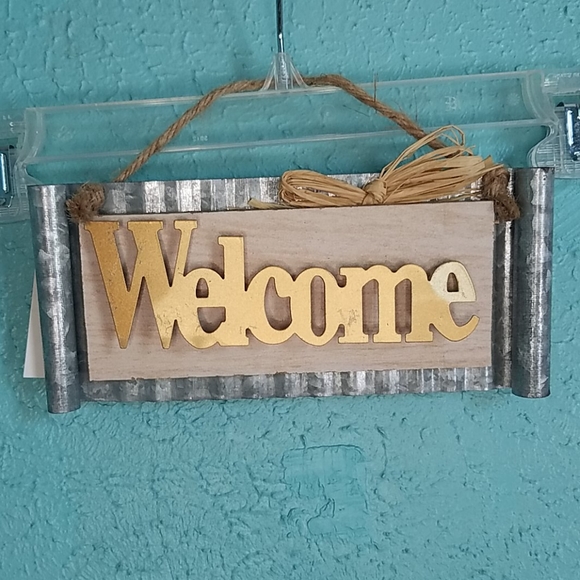 Welcome Home Art Decor Fall Autumn Wall Hanging Metal - Picture 5 of 5